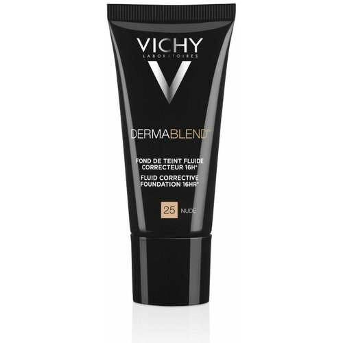 Vichy dermablend tečni korektivni puder spf 28, boja 25 nude, 30 ml Slike
