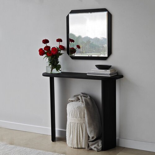 Hanah home carre - black black mirror Cene