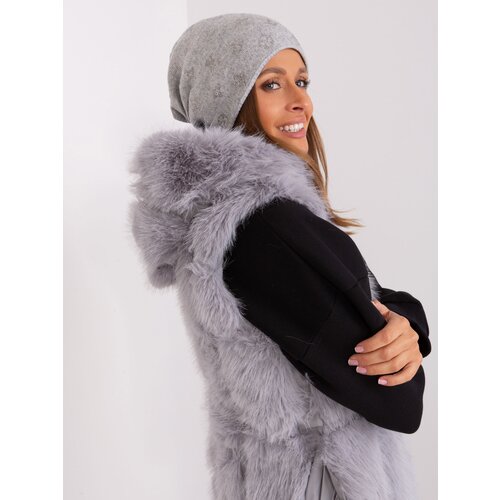 Wool Fashion Italia Cap-AT-CZ-2325.86-grey Slike