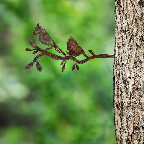 Atelier Del Sofa dekorativna figura bird on the branch 07, 45x23 cm, 1.5 mm Slike