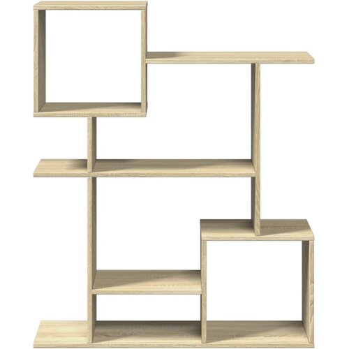 Pregrada regal za knjige boja hrasta 92x29x112 cm drveni Slike
