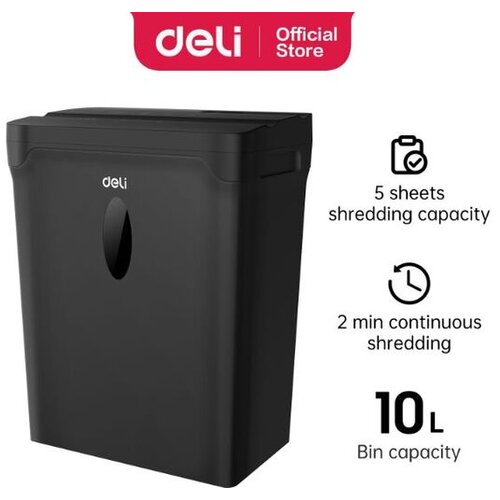 Deli Uništivač papira 5 lista 12 L 2 minuta ET014 Cene