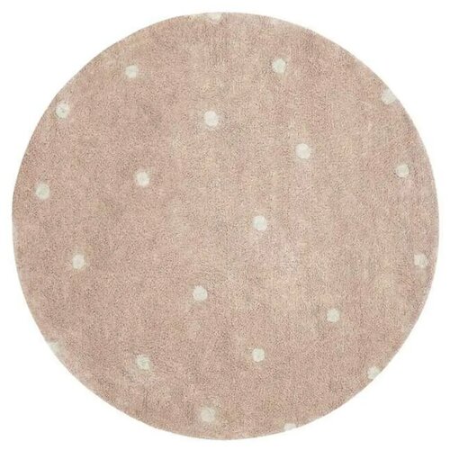 Lorena canals® pralna preproga 140x140 dot rose Cene