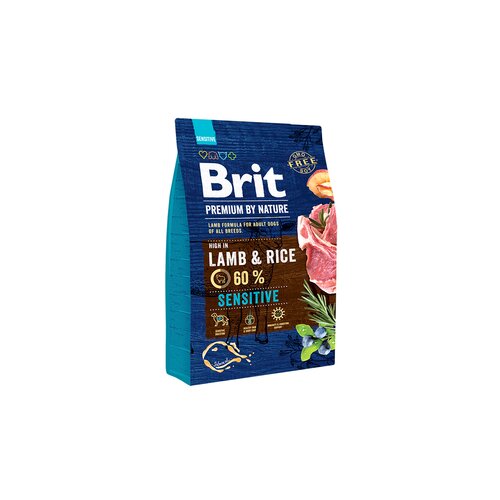 BRIT Premium by Nature Brit PN Dog Sensitive jagnjetina 3 kg Slike