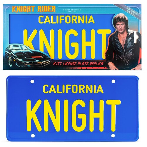 Collective Minds doctor collector - knight rider - registrska tablica, (21241256) Cene