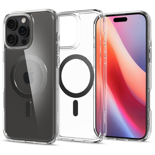 Spigen ULTRA HYBRID MAG OVITEK ZA IPHONE 16 PRO MAX ZA MAGSAFE KARBONSKA VLAKNA, (21972232) Cene