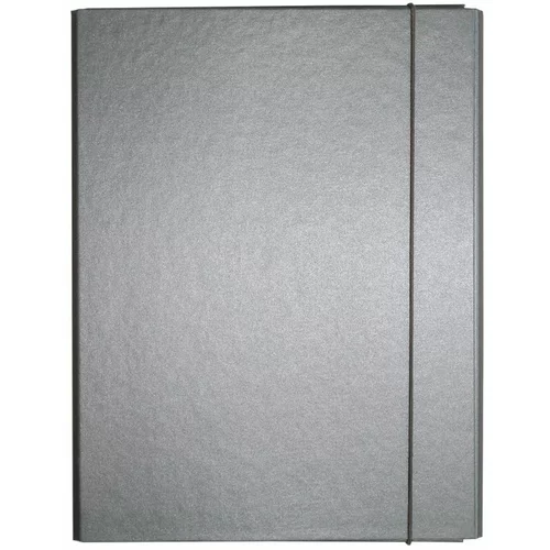  Fascikl kartonski Exclusive Pearly sa gumicom 2,5cm sivi Dorian gray