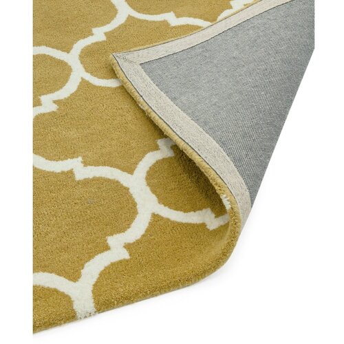 Asiatic Carpets Oker žuti ručno rađen vuneni tepih 200x290 cm Albany &amp;ndash; Slike
