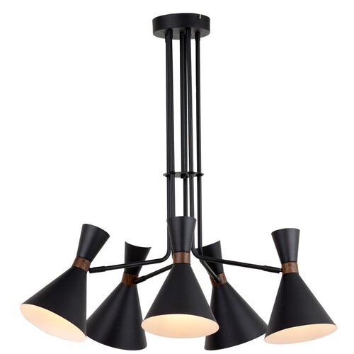 Light &amp;amp; Living mat črna viseča svetilka s kovinskim senčilom &amp;oslash; 86,5 cm hoodies &amp;ndash; Slike