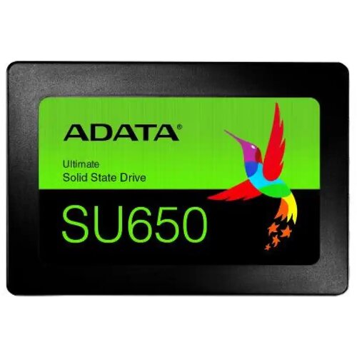 Adata SSD 2.5 SATA3 1TB AData 520MBs/450MBs SU650SS-1TT-R Slike