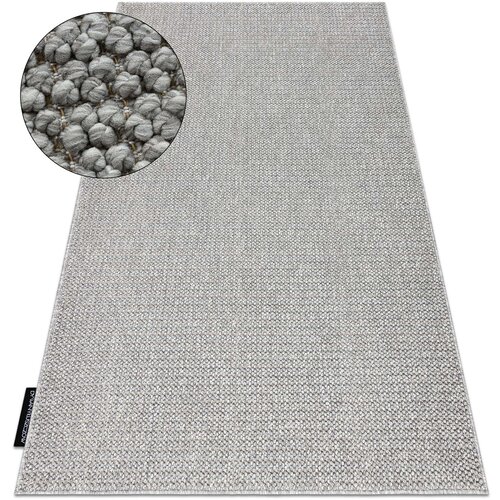 RugsX Preproge Preproga CASABLANCA LOOP svetlo siva, petlja, mehk 200x200 cm Siva Cene