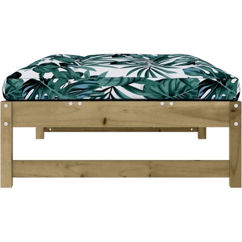  Vrtni tabure 120 x 80 cm od impregnirane borovine Slike