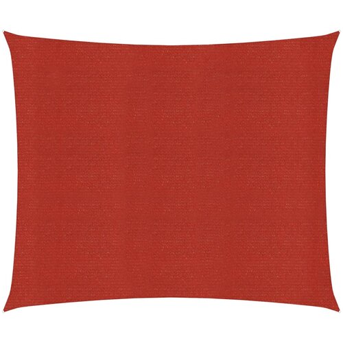VidaXL Jedro za za&amp;scaron;titu od sunca 160 g/m&amp;sup2; crveno 6 x 6 m HDPE Slike