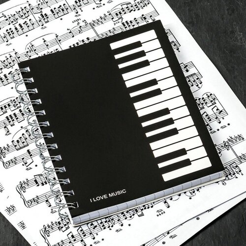  Glazbena bilježnica I love music Slike