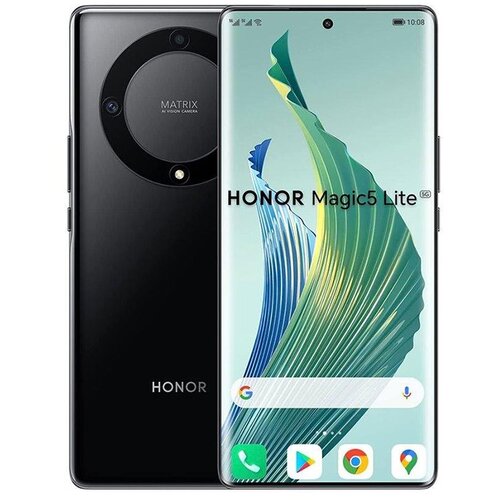 Honor Magic 5 Lite 5G DS 8/256GB Midnight Black (Rambo-N21G) Slike