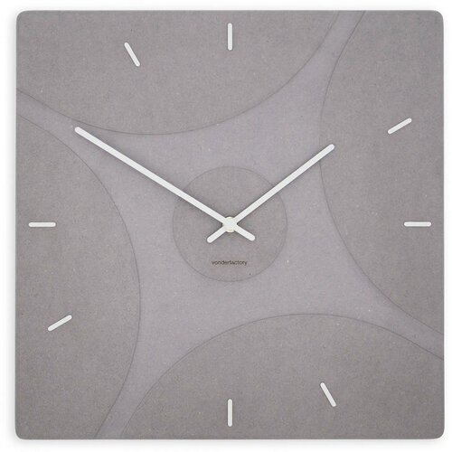 Von Der Factory Zidni sat Luxhora Quadriva Light Grey 11 boja kazaljki Cijene