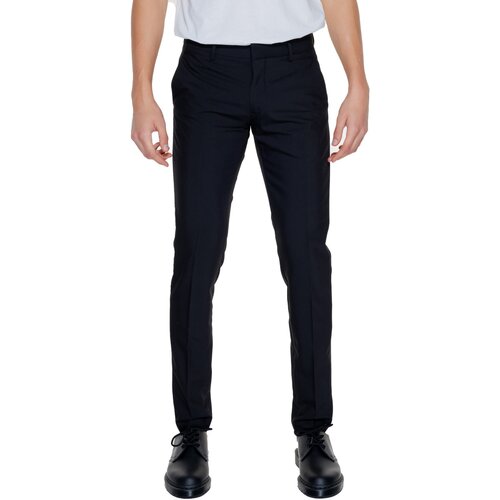 Antony Morato Elegantne hlače MMTS00028-FA600255 Črna Slike