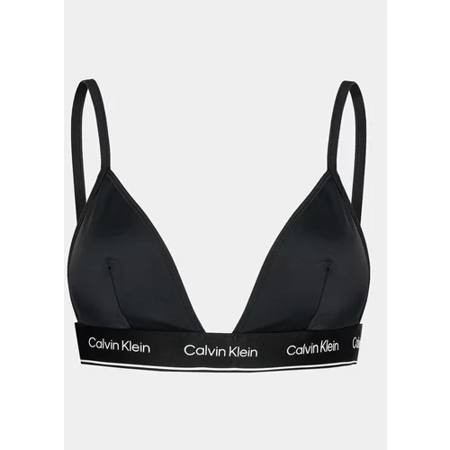 Calvin Klein Swimwear Gornji del bikini KW0KW02424 Črna