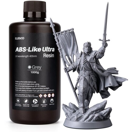Elegoo ABS-Like Ultra 1,000g Grey Cene