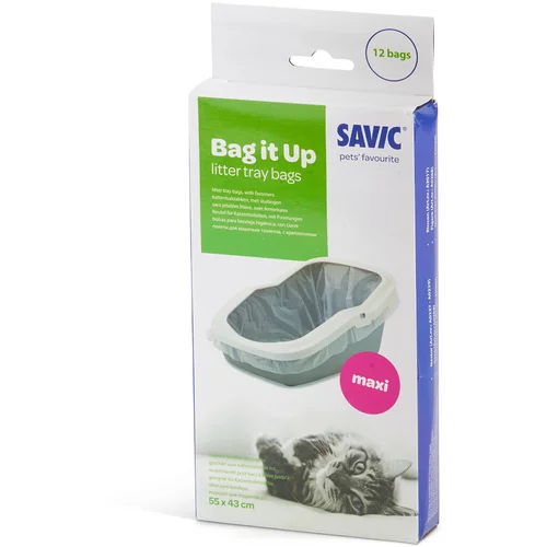 Savic Bag it Up Litter Tray Bags - Varčno pakiranje: Maxi - 3 x 12 kosov