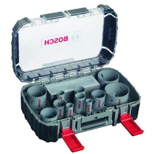 Bosch 17-delni set testera za otvore HSS-bimetal univerzalni 20; 22; 25; 32; 35; 40; 44; 51; 60; 64; 76 mm - 2608580887 Cene