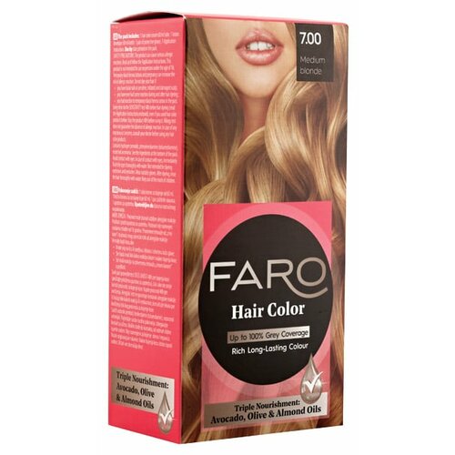 Faro farba za kosu 7.0 plava Slike