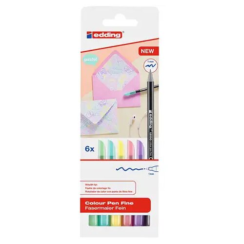 ICO Edding 1200 Pastelni set flomastera od 6kom Cijene
