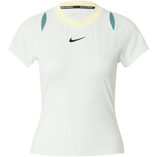 Nike Funkcionalna majica 'COURT ADVANTAGE' svetlo rumena / zelena / meta