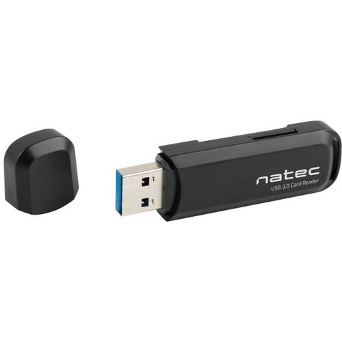 Natec SCARAB 2, Compact USB 3.0 SD Card Reader, microSD/microSDHC/microSDXC/SD/SDHC/SDXC/T-Flash ( NCZ-1874 ) Slike