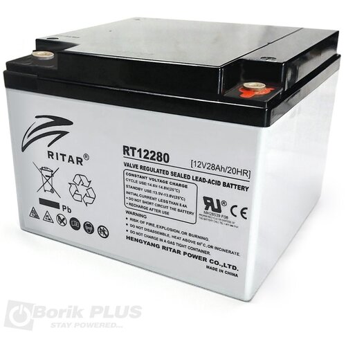 Ritar battery Ritar RT12280 Olovna VRLA baterija 12V 28Ah Slike