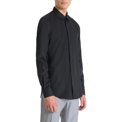 Antony Morato LONDON SLIM FIT MMSL00691-FA400078 Crna Slike