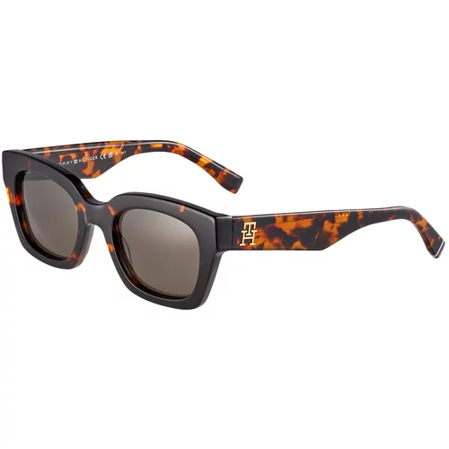 Tommy Hilfiger Sunčane naočale kestenjasto smeđa / konjak