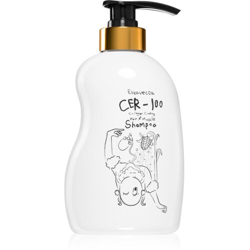 Elizavecca Cer-100 Collagen Coating Hair Muscle Shampoo šampon za dubinsko čišćenje s kolagenom 500 ml Cijene