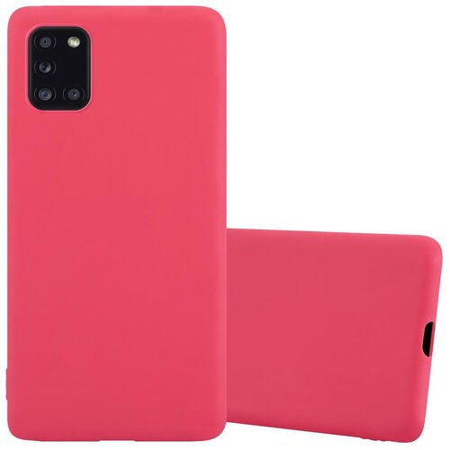 Cadorabo Case, združljiv s Samsungom v Candy Red - Za&scaron;čitni pokrov iz fleksibilnega silikona TPU, (20574018) Cene