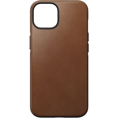 Nomad Modern Leather Case iPhone 14 English Tan Slike