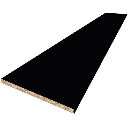 CUCINE Kuhinjska radna ploča po mjeri (Crna mat, Maksimalna dimenzije rezanja: 410 cm, &amp;Scaron;irina: 63,5 cm, Debljina: 3,8 cm) Slike