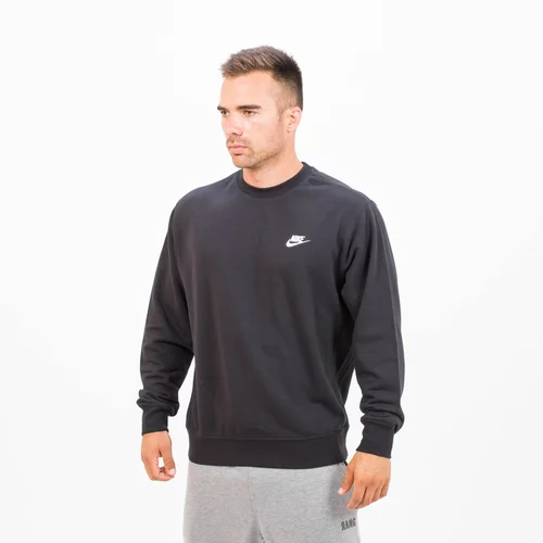 Nike Sweater majica crna / bijela