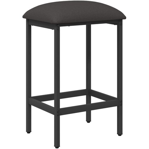  stolica Tamnosiva 40 x 32 x 74 cm Konstruirano drvo Slike