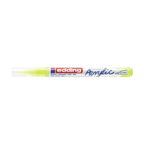 Edding akrilni marker E-5300 fine 1-2mm obli vrh neon žuta ( 12MA53GN ) Cene