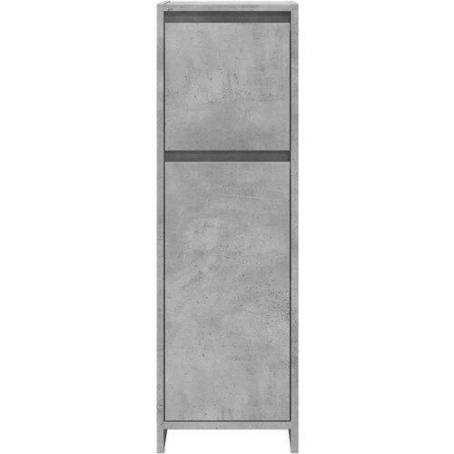 vidaXL Kopalniška omarica betonsko siva 30x30x95 cm iverna plošča Cene
