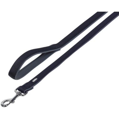 Nobby preno classic povodec - črno siv - 120 cm 15 mm Slike