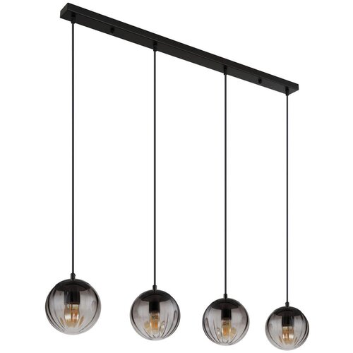 Globo Dallerta Viseća svjetiljka (60 W, Crna, D x &amp;Scaron; x V: 95 x 28 x 120 cm, 4 Kom.) Slike