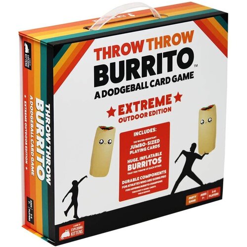 Exploding Kittens društvena igra throw throw burrito - extreme outdoor edition Slike