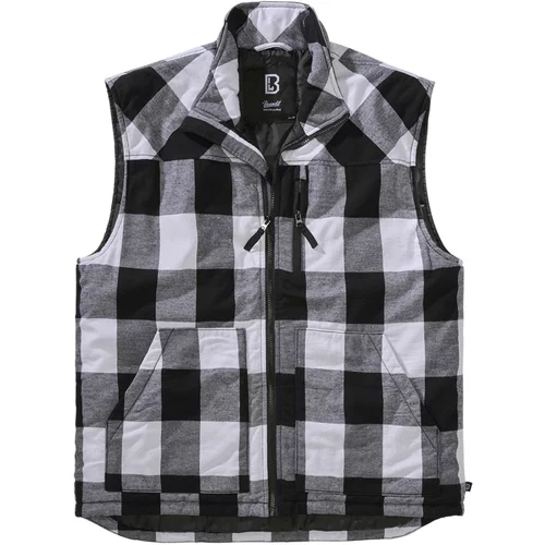 Brandit Lumber Vest white/black