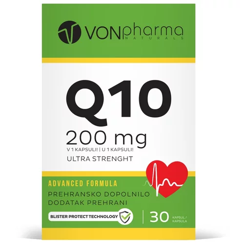  VonPharma CoQ10 Ultra Strenght 200 mg, kapsule
