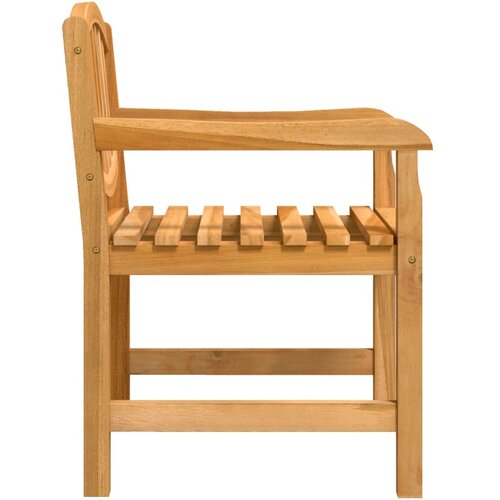  Vrtne stolice 8 kom 58 x 59 x 88 cm od masivne tikovine Slike