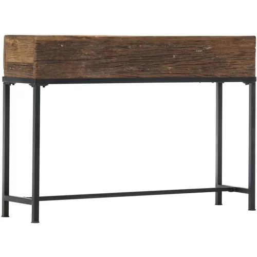  Konzolna mizica 120x30x80 cm trpredelan les
