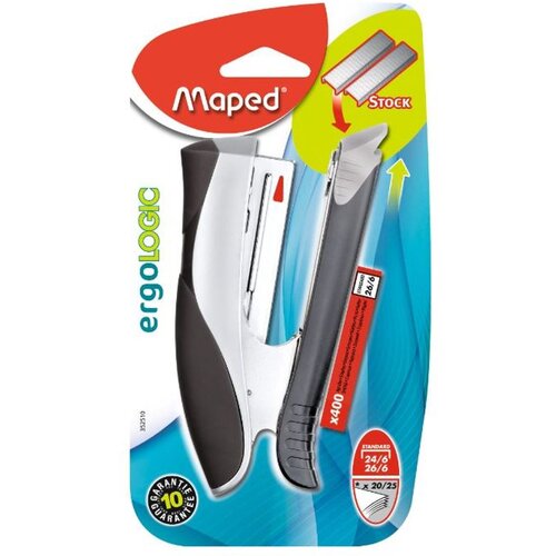 Maped Stroj za spajanje Ergologic 24/6 + spojnice 400/1, blister Cijene