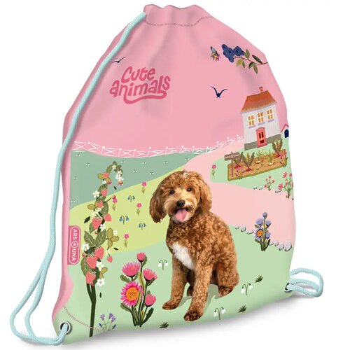 Ars Una Cute animals Doggie telovadna vreča, športna vreča 32x42 cm Cene