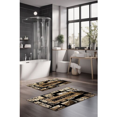  CT-5162 multicolor bathmat set (2 pieces) Cene